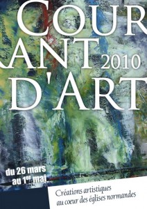 Courant d'Art 2010 - Dominique Rivaux - Eglises Normandes