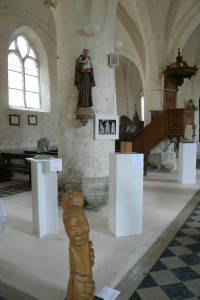 Saron-sur-Aube - sculptures de Dominique Rivaux