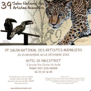 39e SALON NATIONAL DES ARTISTES ANIMALIERS - Dominique Rivaux