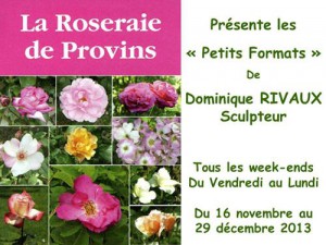 La Roseraie de Provins - sculptures - Dominique Rivaux