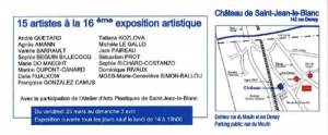 Plan de 16e Exposition Artistique