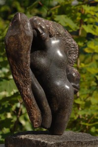 sculpture de femme - sensualité - ange