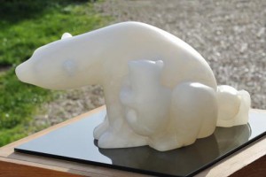 Ourse de Dominique Rivaux - sculpture