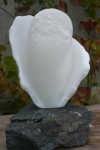 sculpture de l'oiseau - chouette - hibou - Dominique Rivaux