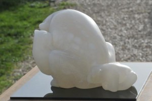 Sculpture Ours - ourse - ourson - maternité - mammifère