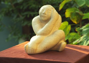 femme Plénitude - sculpture de Dominique Rivaux