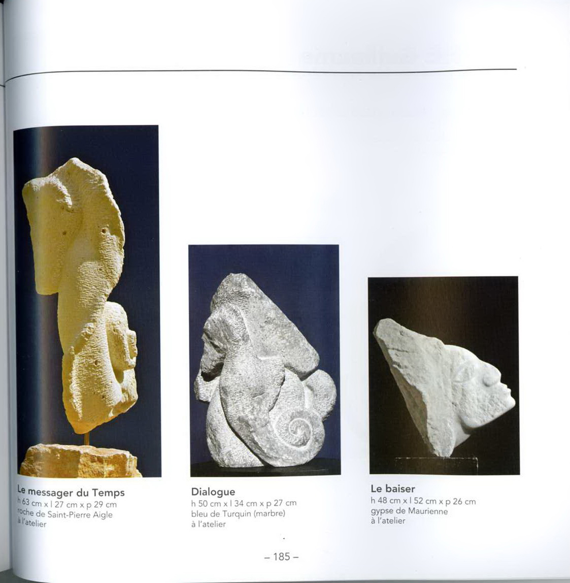 Catalogue des "Sculpteurs et Plasticiens du 21e Siècle" - Dominique Rivaux