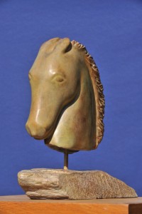 pégase en bronze - sculpture de cheval