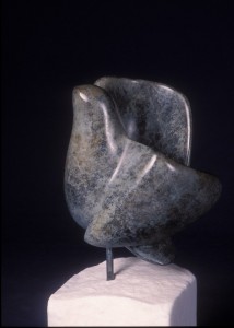 Sculpture en bronze - colombe - Dominique Rivaux