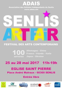 Affiche Senlis Art Fair2017