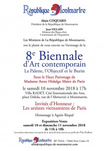 Biennale 2018 - invitation vernissage