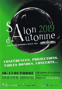 Programme du Salon d'Automne 2019 - Paris