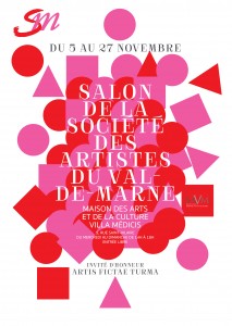 Salon de la société des artistes du Val de Marne 2022 - affiche