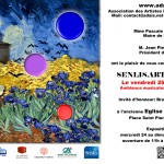 Invitation pour l'exposition Artfair 2023 à Senlis - Dominique Rivaux