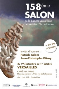 Affiche de SVAIF 2023 - 158e Salon de la Société Versaillaise des Artistes d'Ile de France