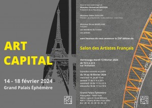 Salon des Artistes Français ART CAPITAL 2024 - Dominique Rivaux