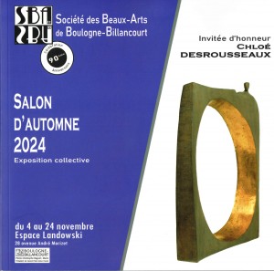 Le catalogue de l'exposition collective Salon d'Automne 2024 à Boulogne-Billancourt - Espace Landowski