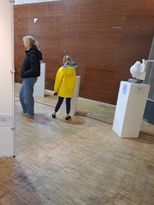 Exposition dans la Halle des Blancs Manteaux à Paris - 2024 - sculptrice Dominique Rivaux