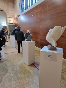 Sculptures de Dominique Rivaux - Exposition au 1er Salon des Peintres-Sculpteurs-Photographes Paris Centre 2024