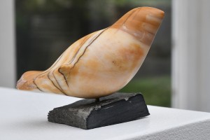 Sculpture de Dominique Rivaux "Chante le Printemps" l'exposition la Halle des Blancs Manteaux à Paris 2024