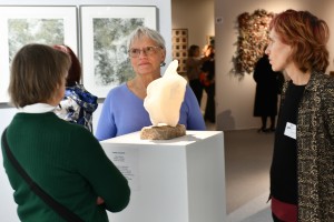 Sculptrice Dominique Rivaux au Salon d'Automne 2024 à Paris