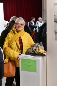 GRAND PRIX DE BARBIZON 2024 - sculptrice Dominique Rivaux avec le Prix "Elisabeth CHAUMETTE"