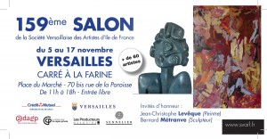 Invitation au 159ème Salon de la Société Versaillaise des Artistes d'Ile-de-France