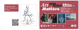 49ème Salon Art et matière - invitation